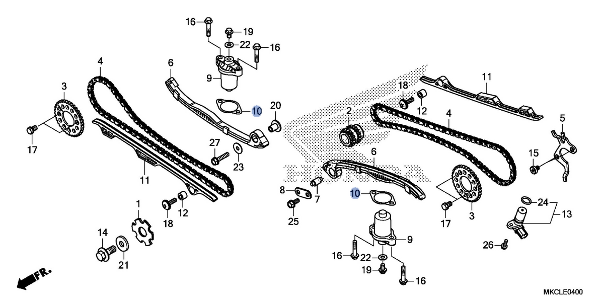 Honda OEM part 14560-MKC-A01