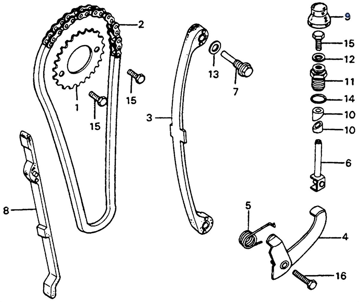 Honda OEM part 14564-383-000