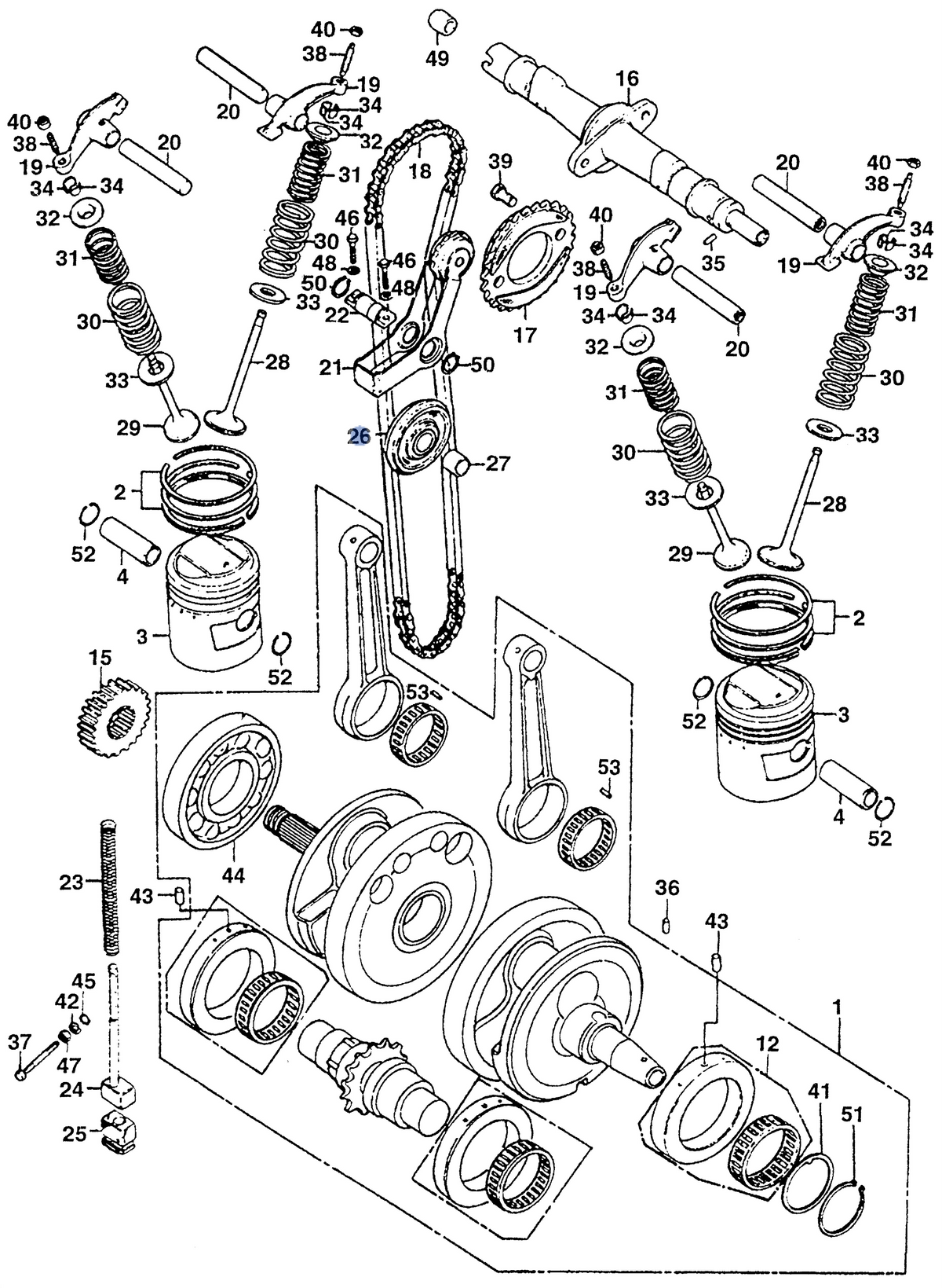 Honda OEM part 14601-312-000