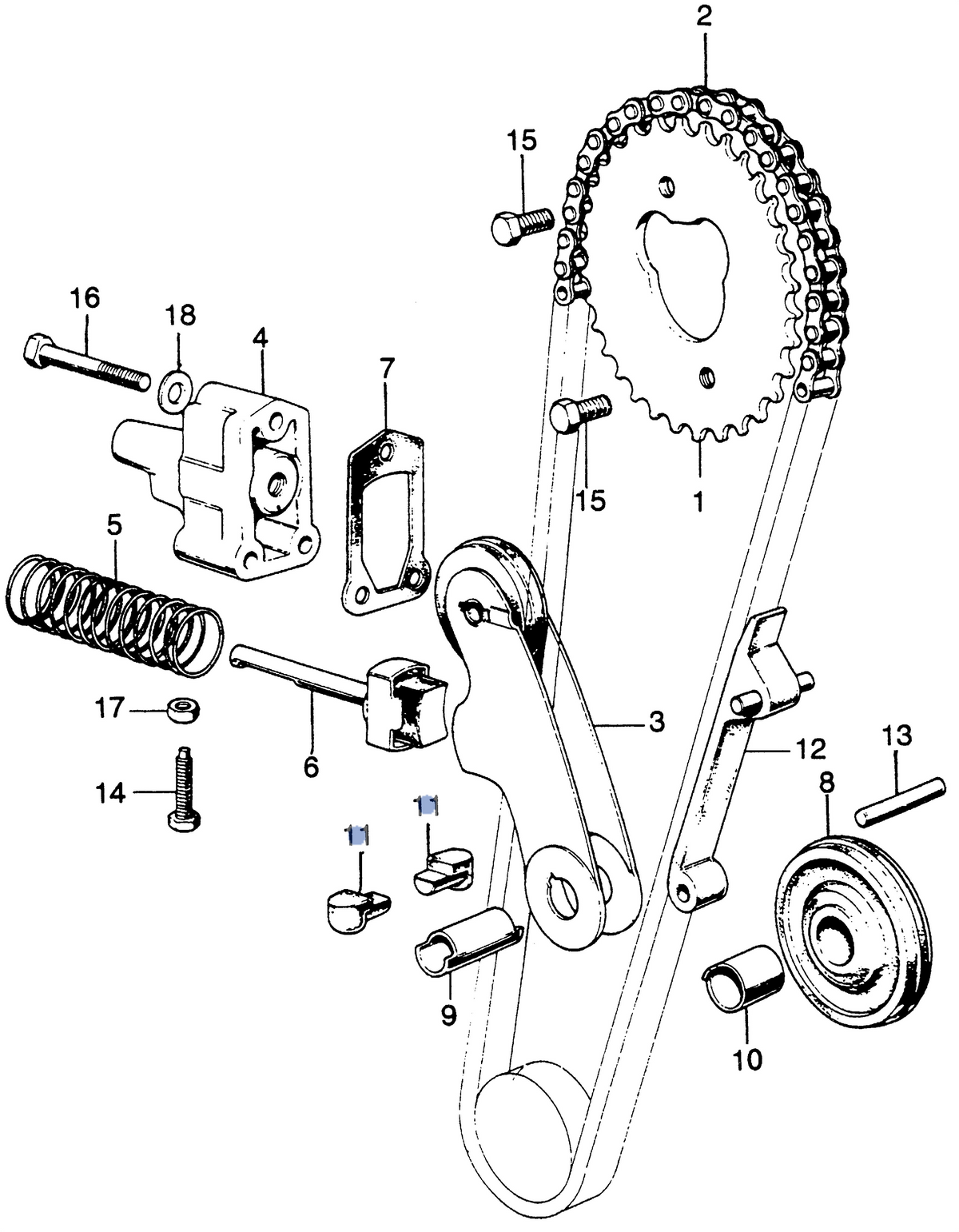 Honda OEM part 14607-300-000