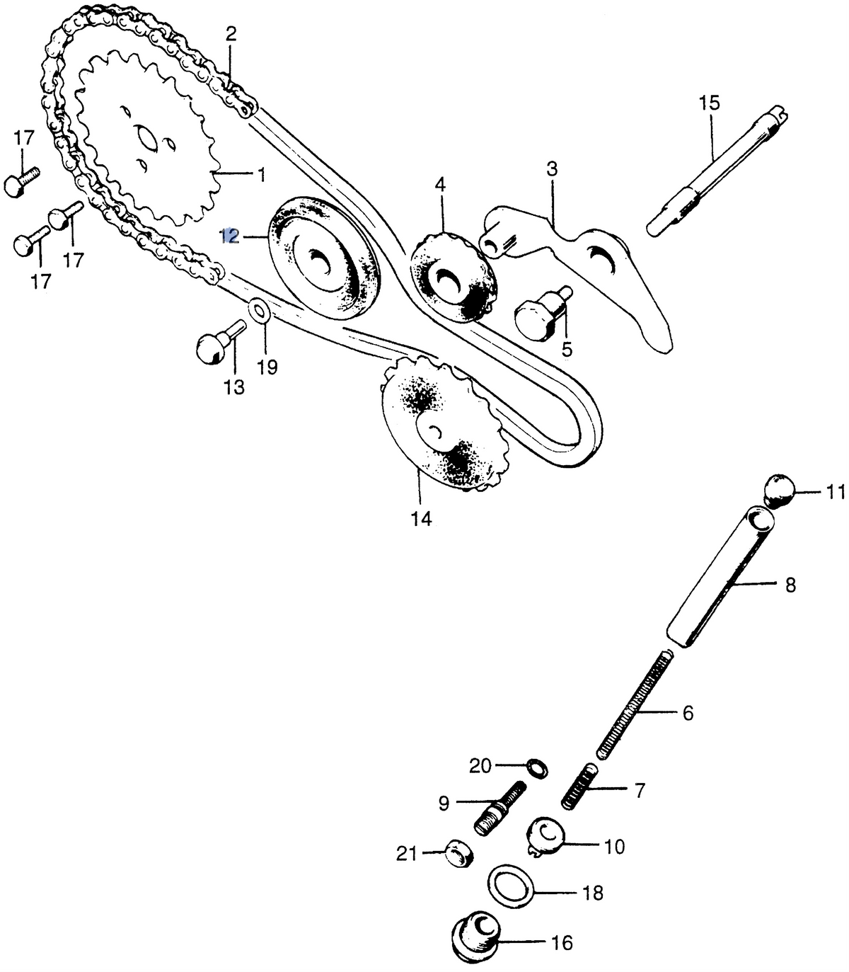 Honda OEM part 14610-086-003