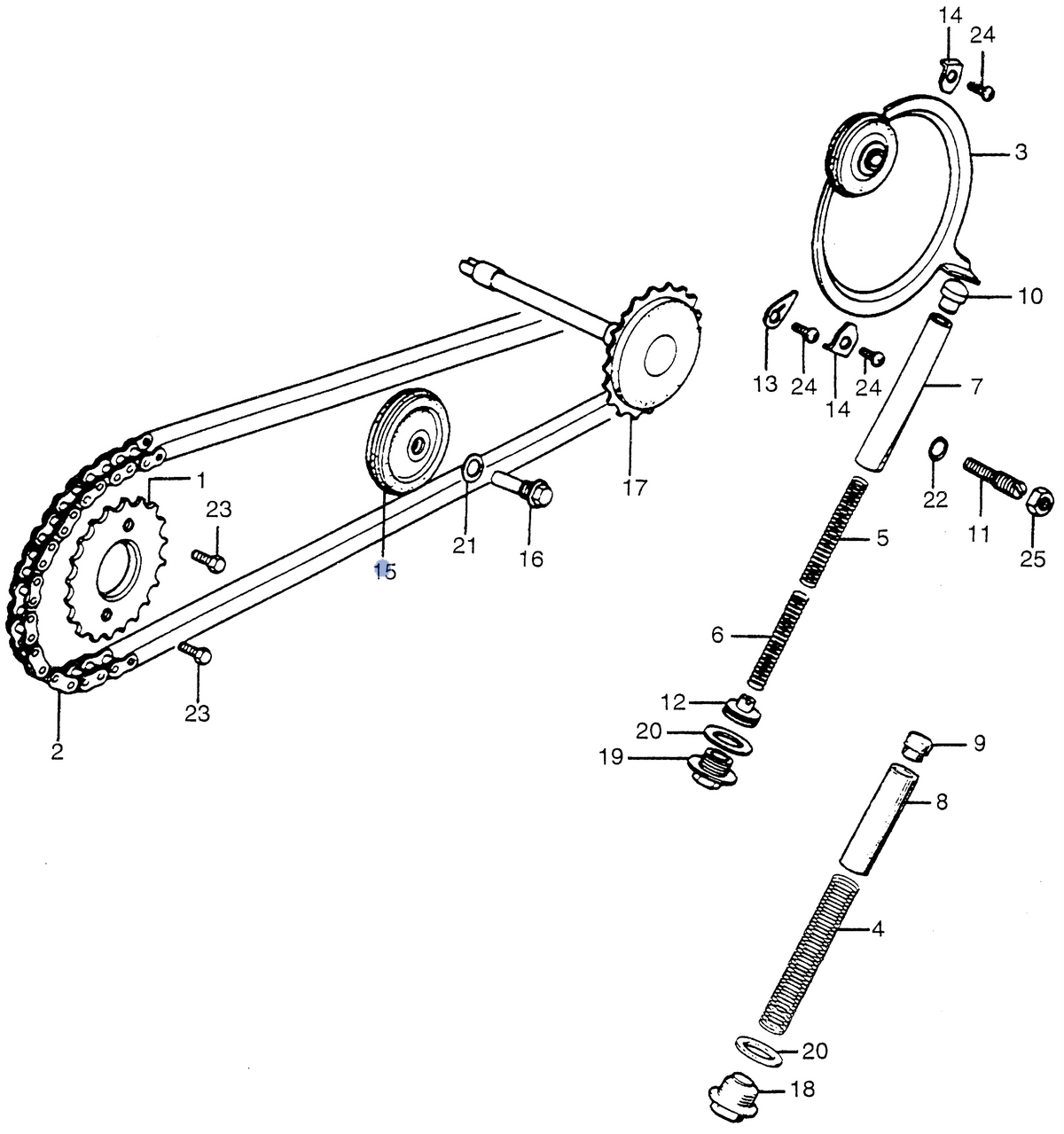 Honda OEM part 14610-105-691