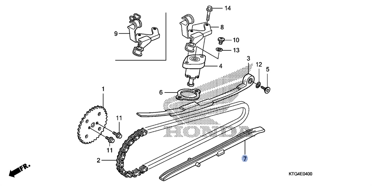 Honda OEM part 14610-KGF-911