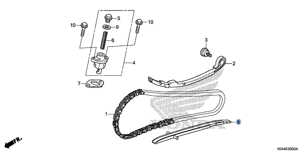 Honda OEM part 14610-KTW-901