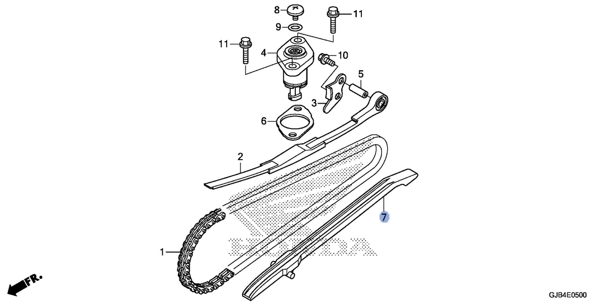 Honda OEM part 14611-GGZ-J00