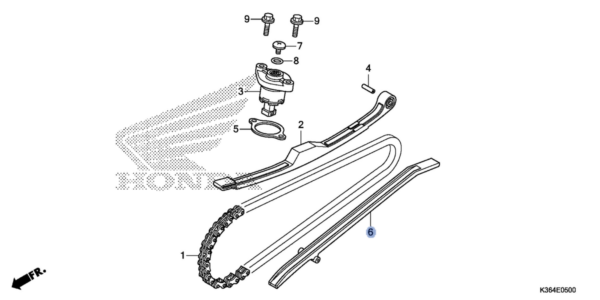 Honda OEM part 14611-K01-900