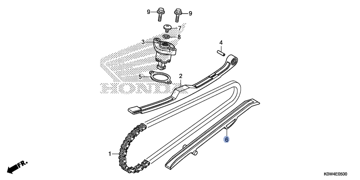 Honda OEM part 14611-K97-T00