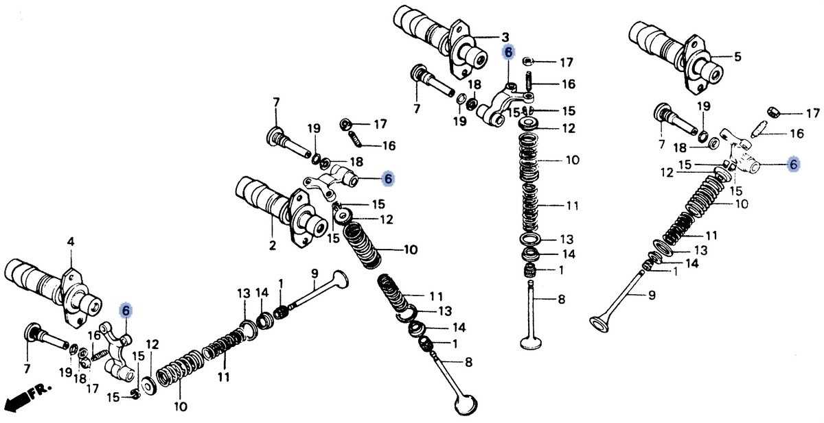 Honda OEM part 14611-KV0-720