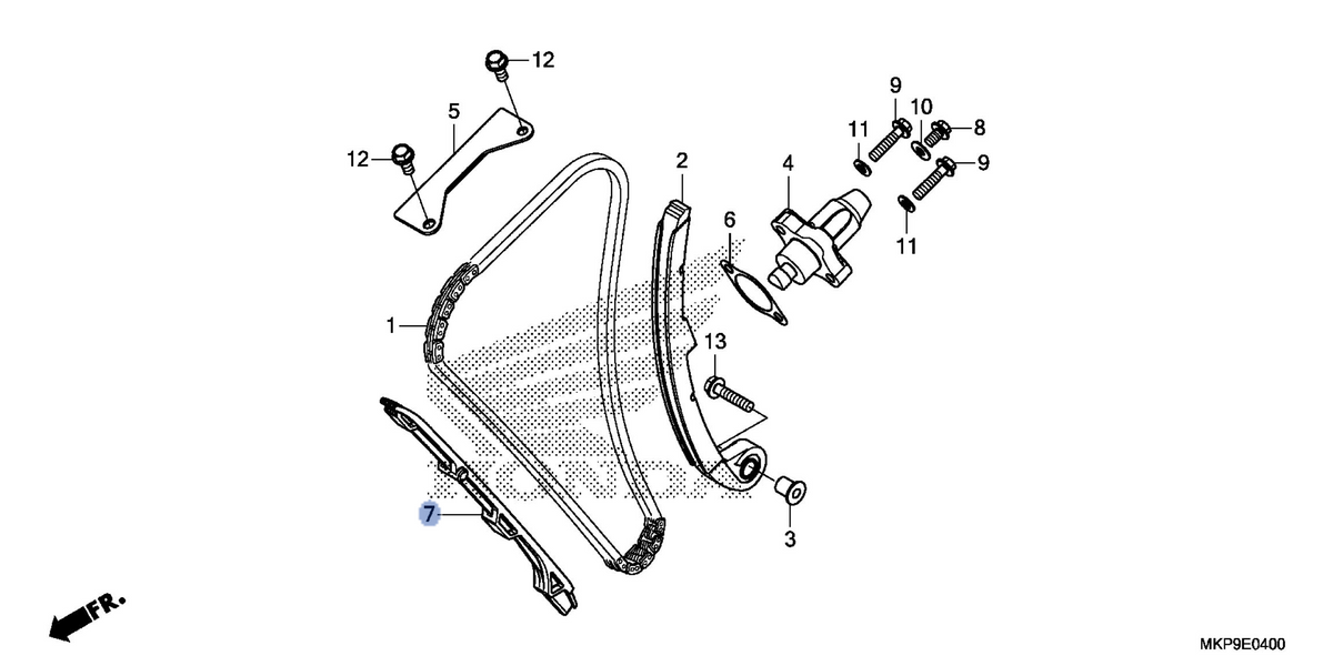 Honda OEM part 14611-MGZ-J00