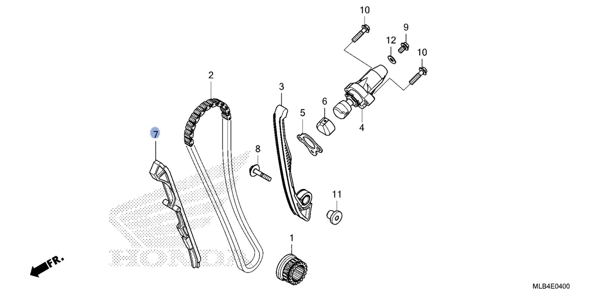 Honda OEM part 14611-MLB-D00