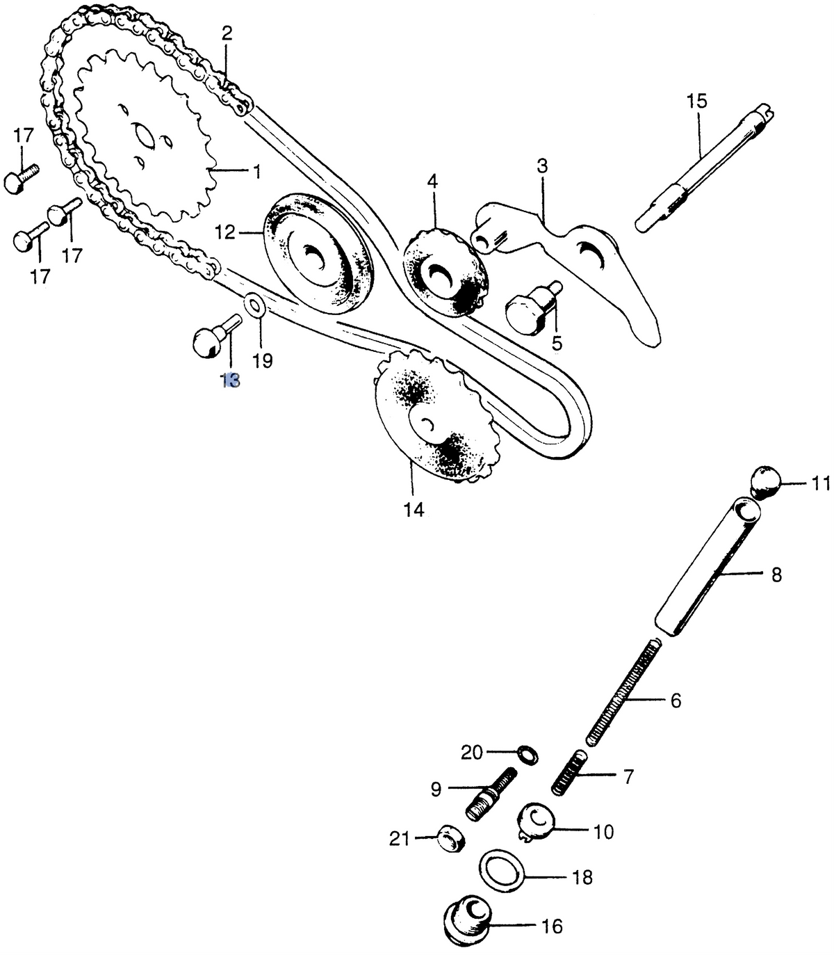 Honda OEM part 14615-035-010