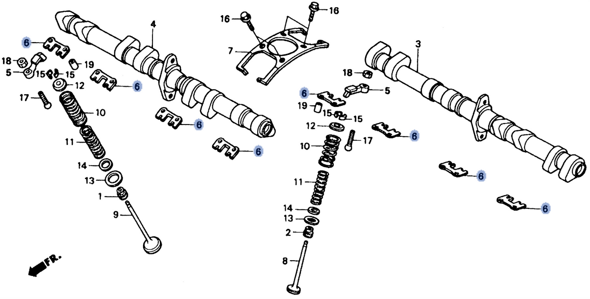 Honda OEM part 14615-MM5-640