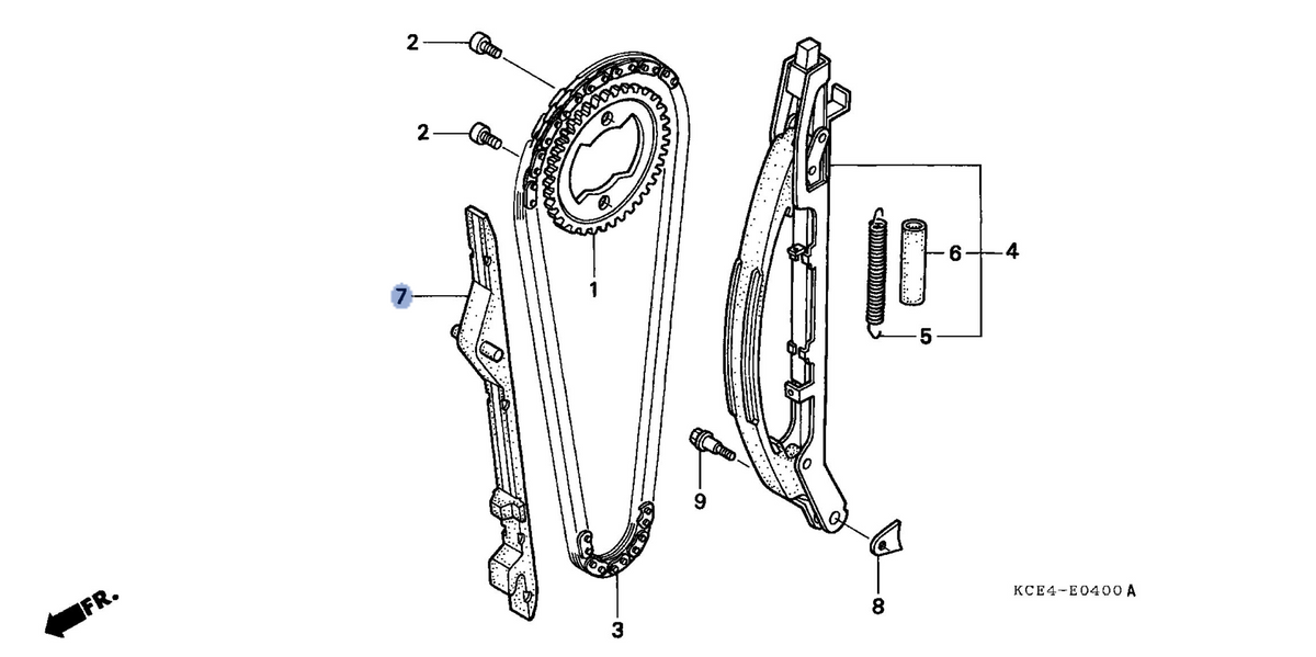 Honda OEM part 14620-KCZ-000