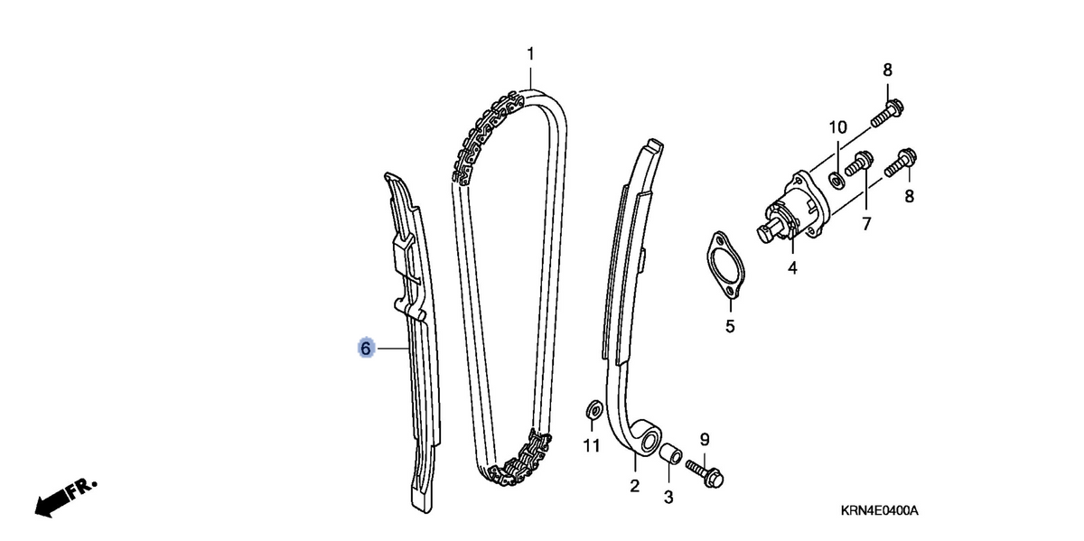 Honda OEM part 14620-KRN-670