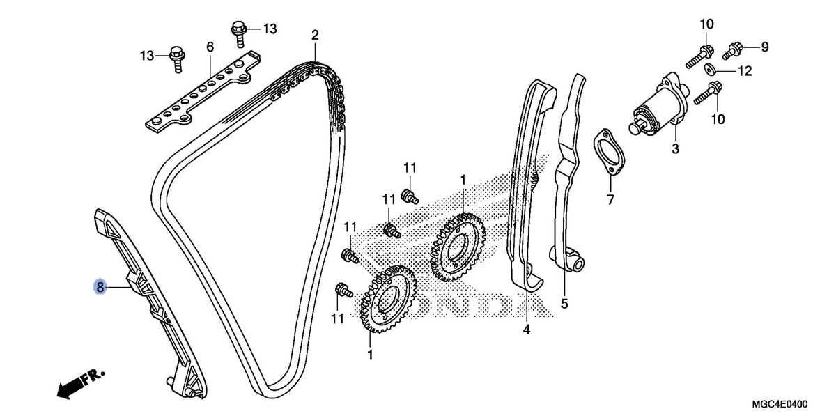 Honda OEM part 14620-MAZ-000