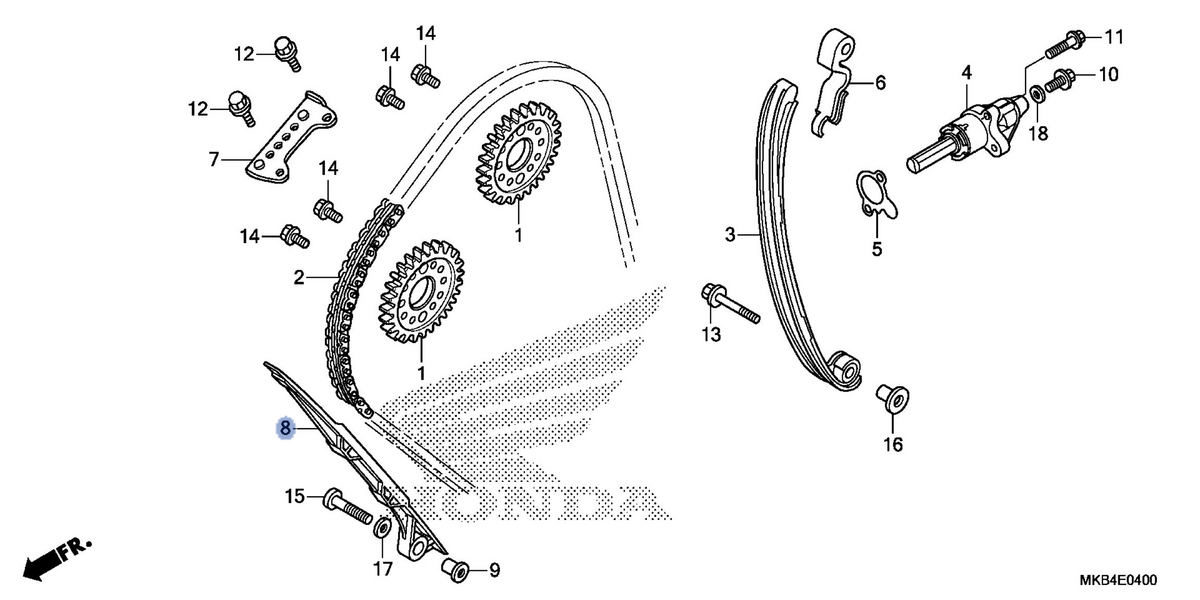 Honda OEM part 14620-MFL-003