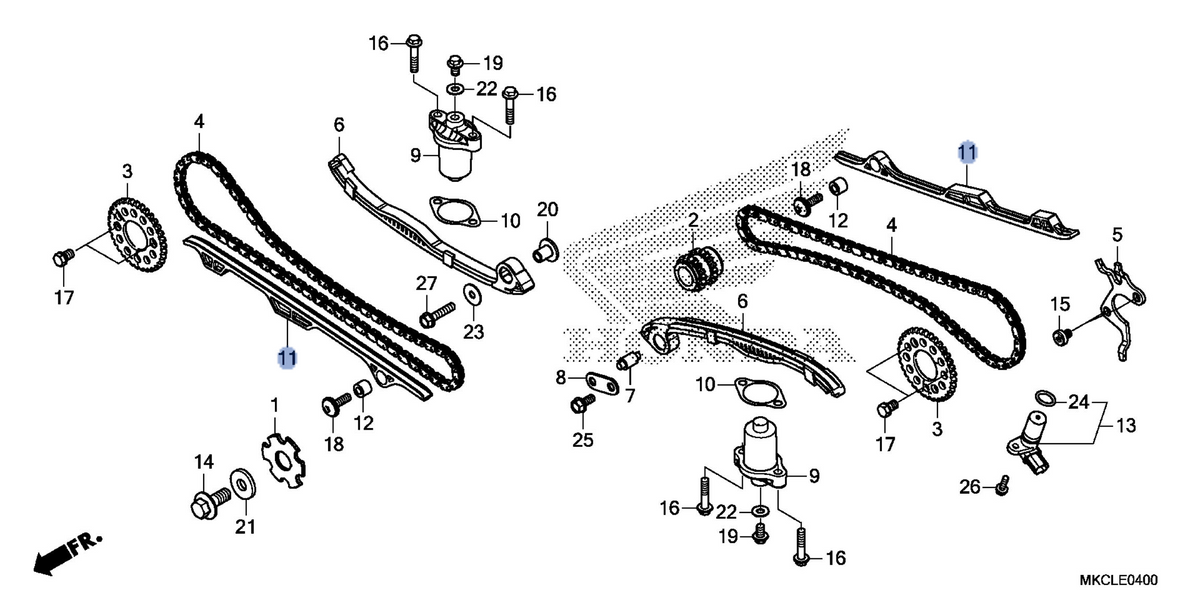 Honda OEM part 14620-MKC-A00
