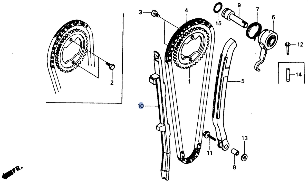 Honda OEM part 14620-MN1-770