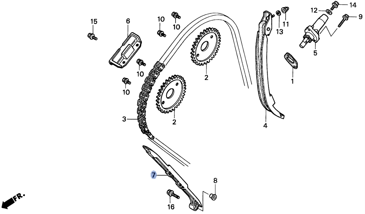 Honda OEM part 14620-MW0-003