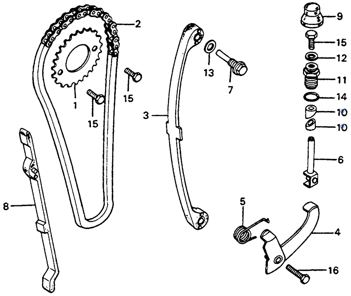 Honda OEM part 14626-383-000