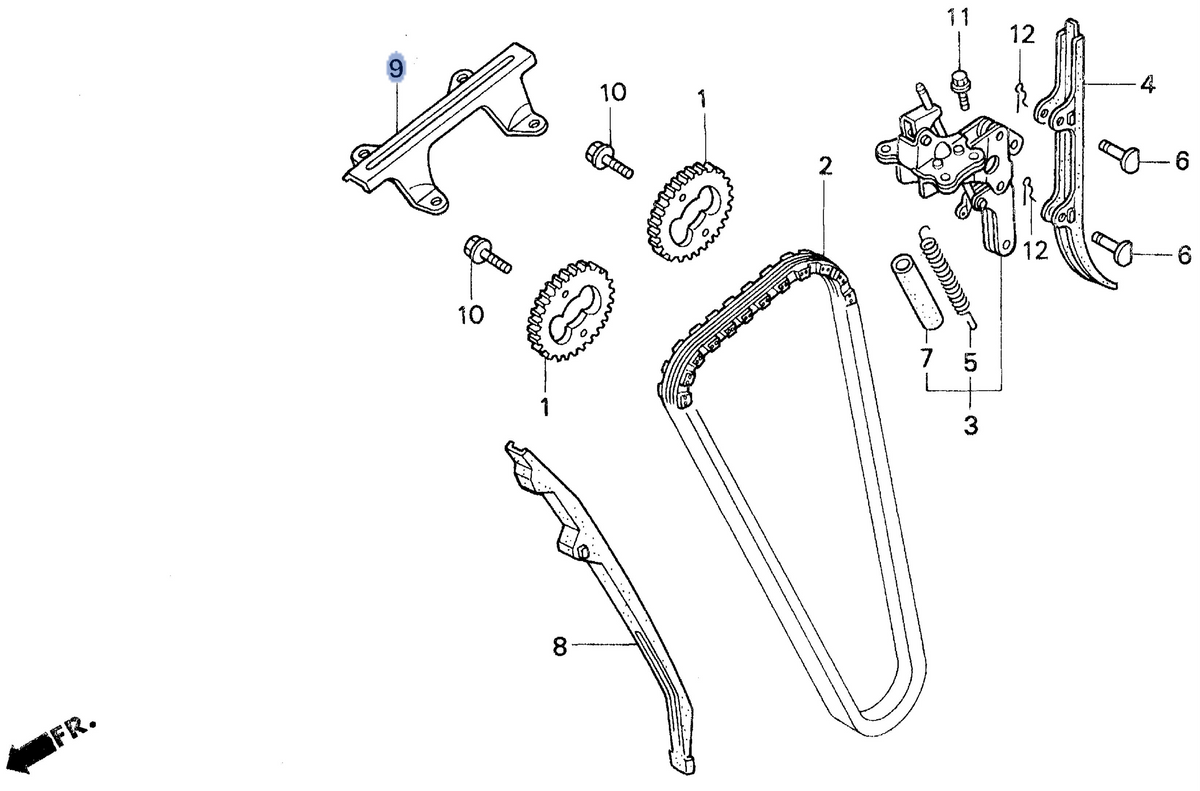 Honda OEM part 14630-MJ0-010