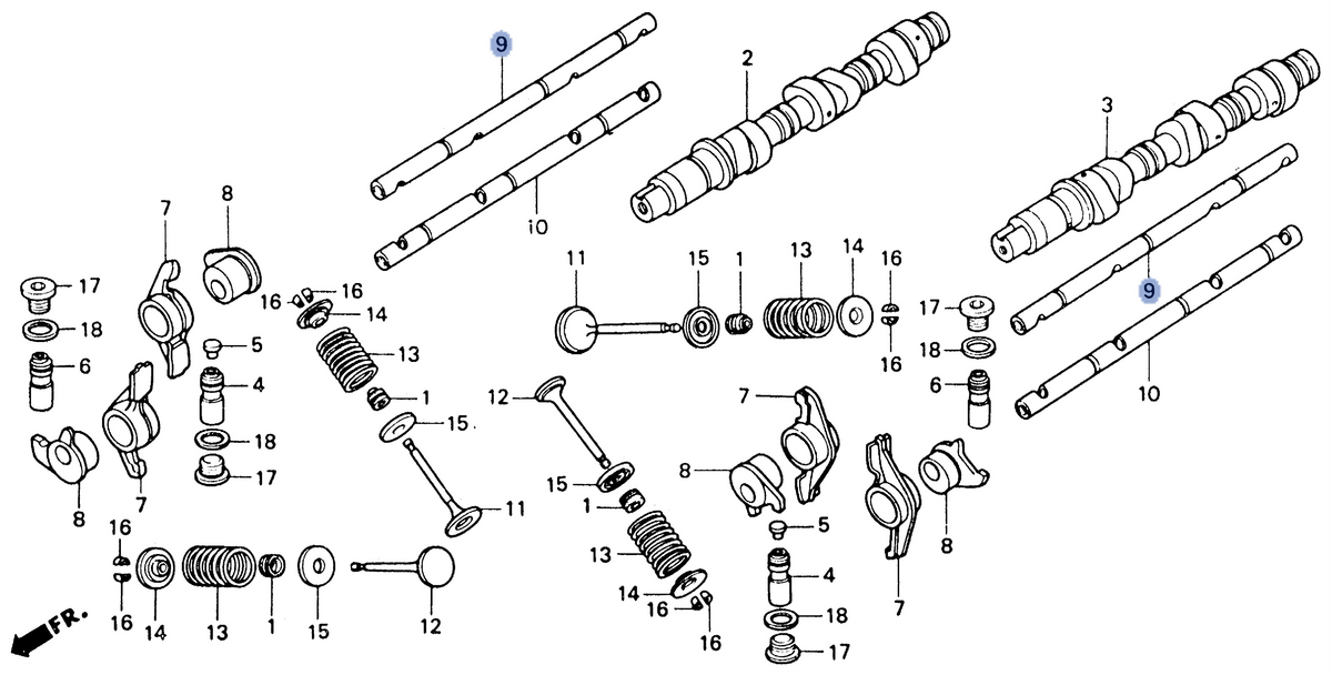 Honda OEM part 14630-MN5-010