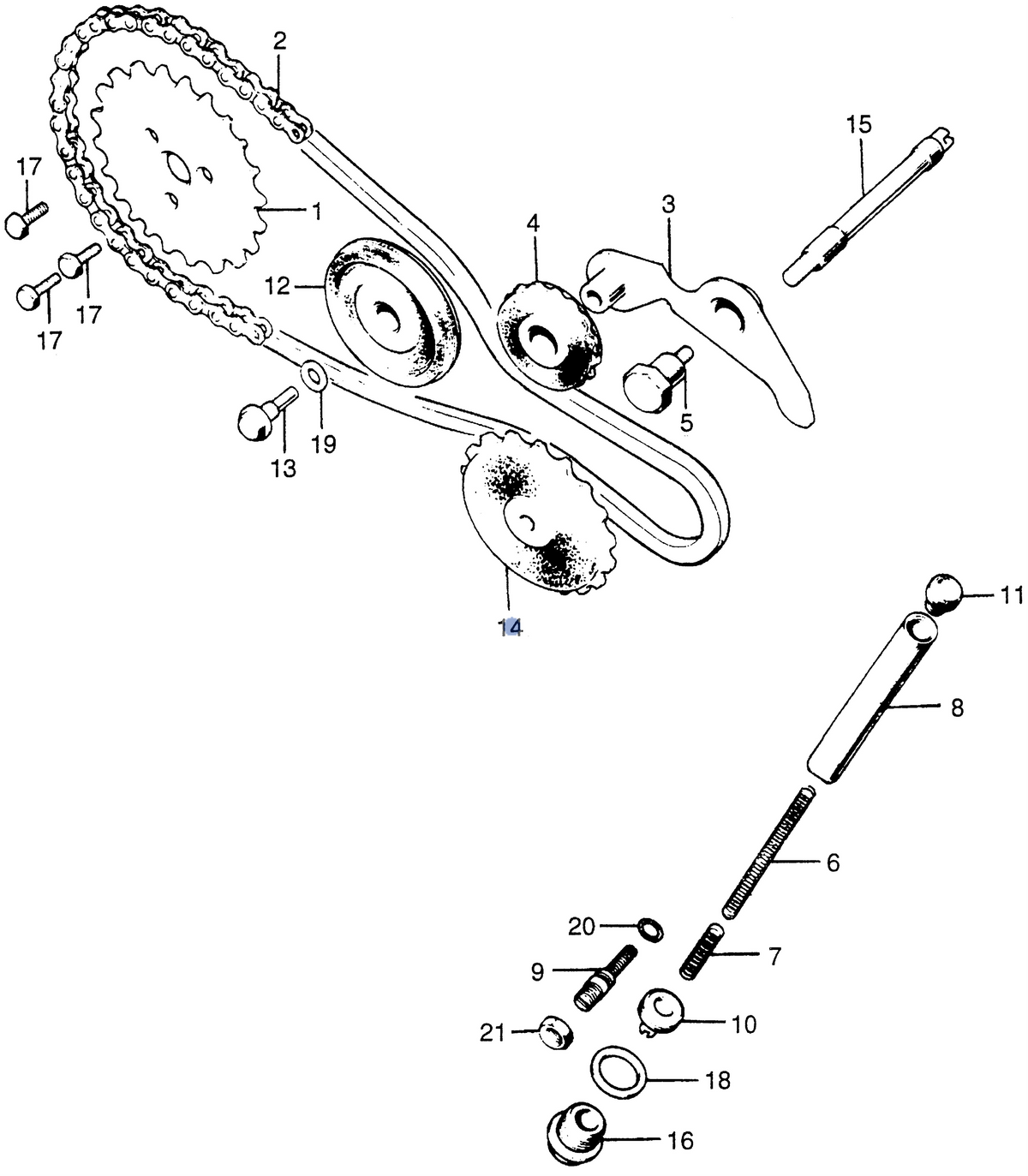 Honda OEM part 14670-GBJ-M30