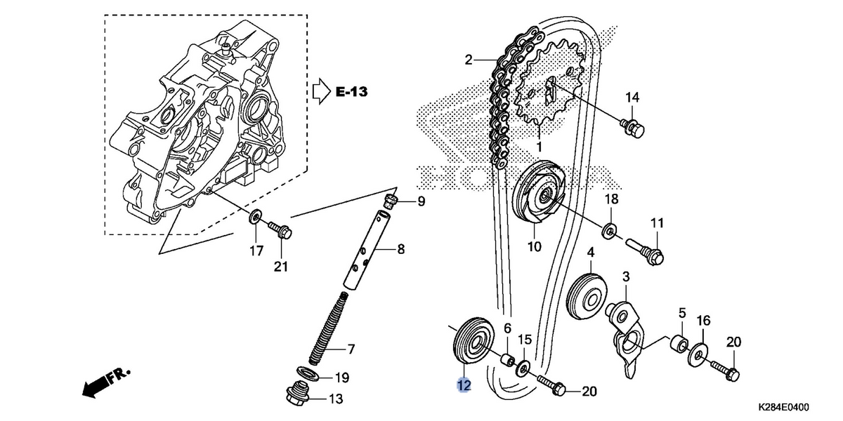 Honda OEM part 14670-KYY-901