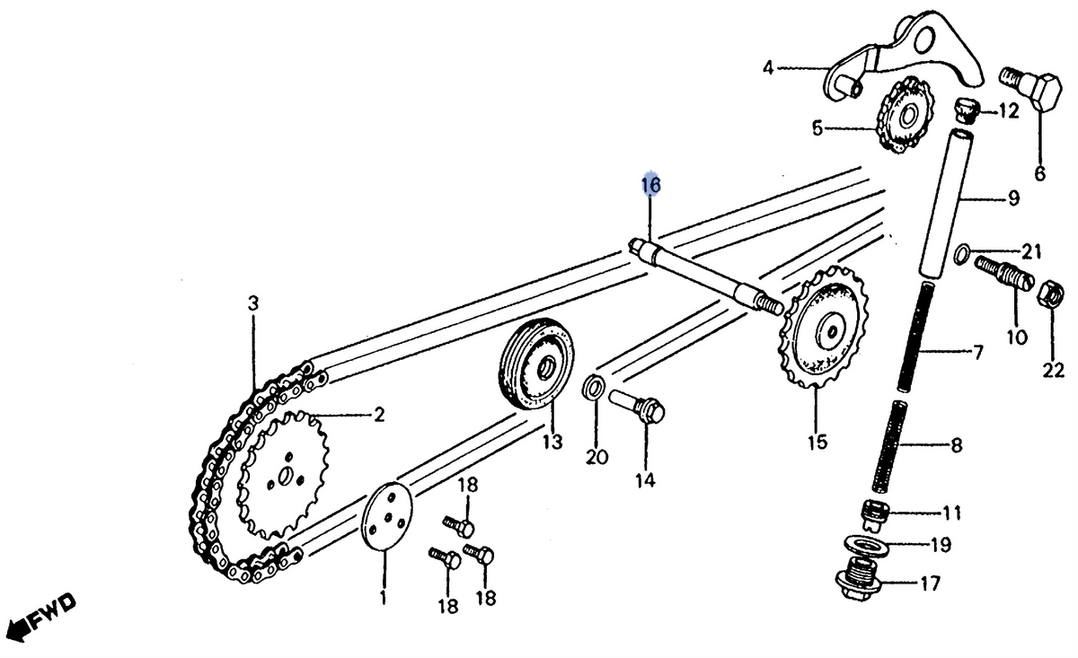 Honda OEM part 14675-178-000