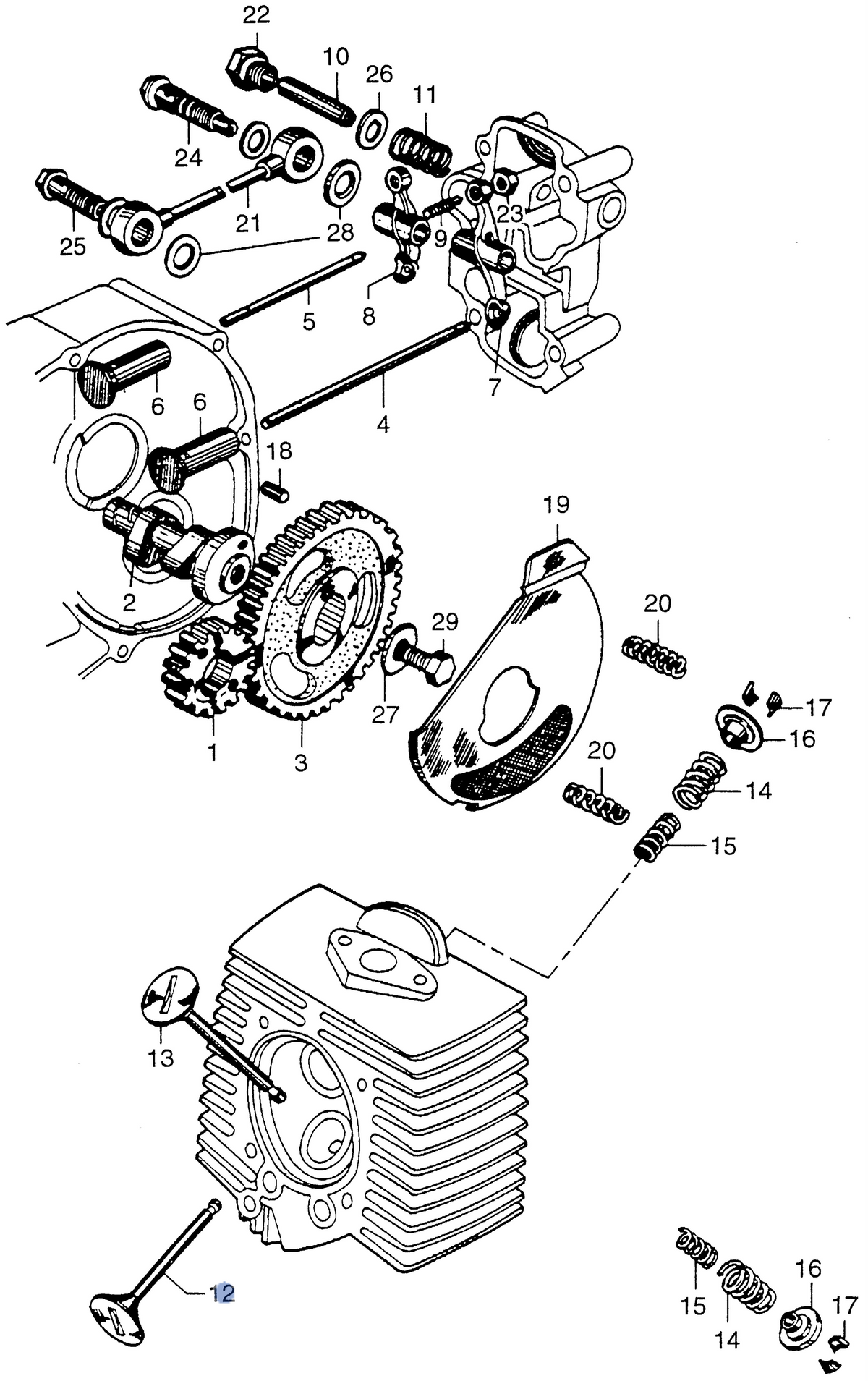 Honda OEM part 14711-001-010