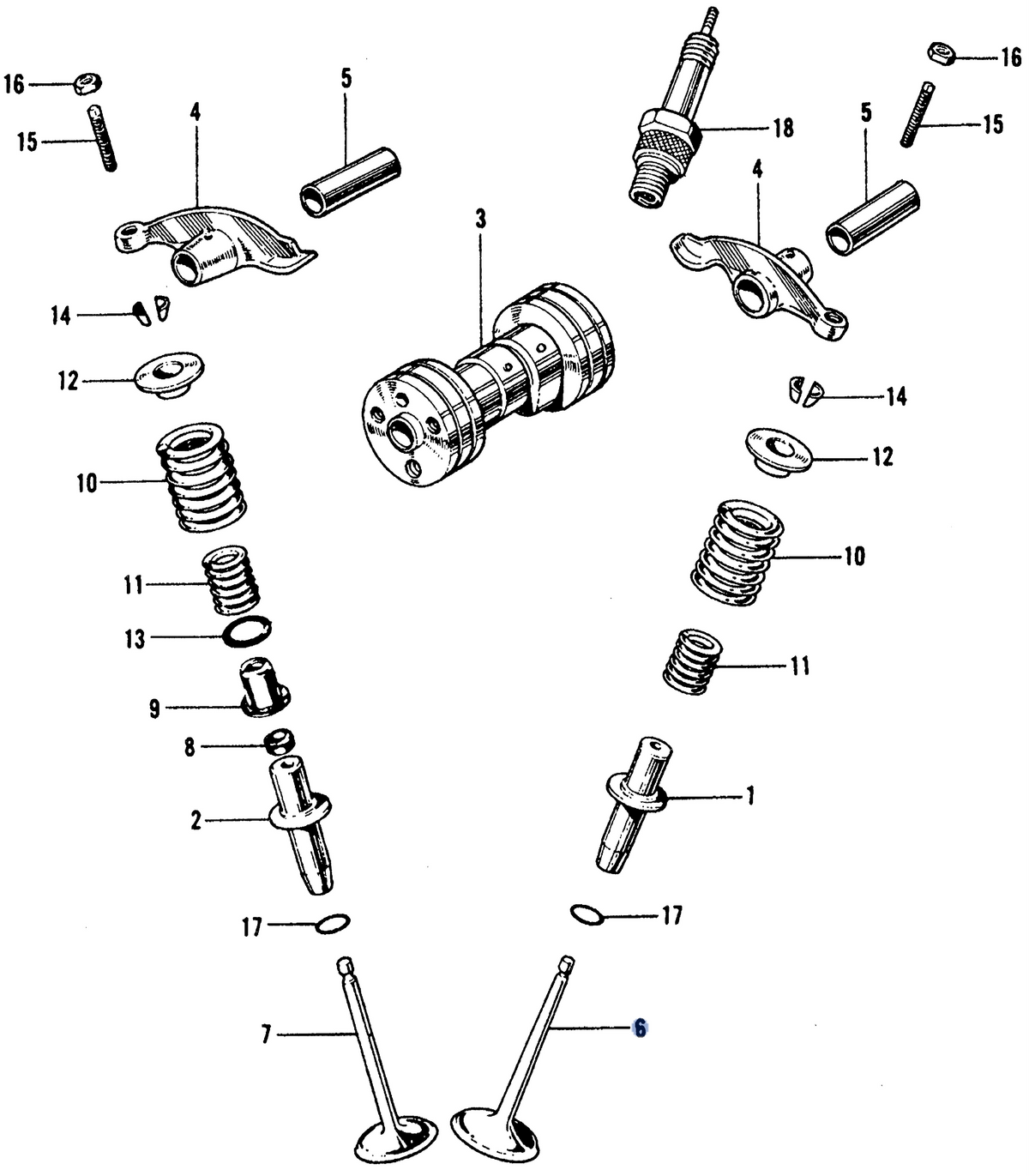 Honda OEM part 14711-035-000