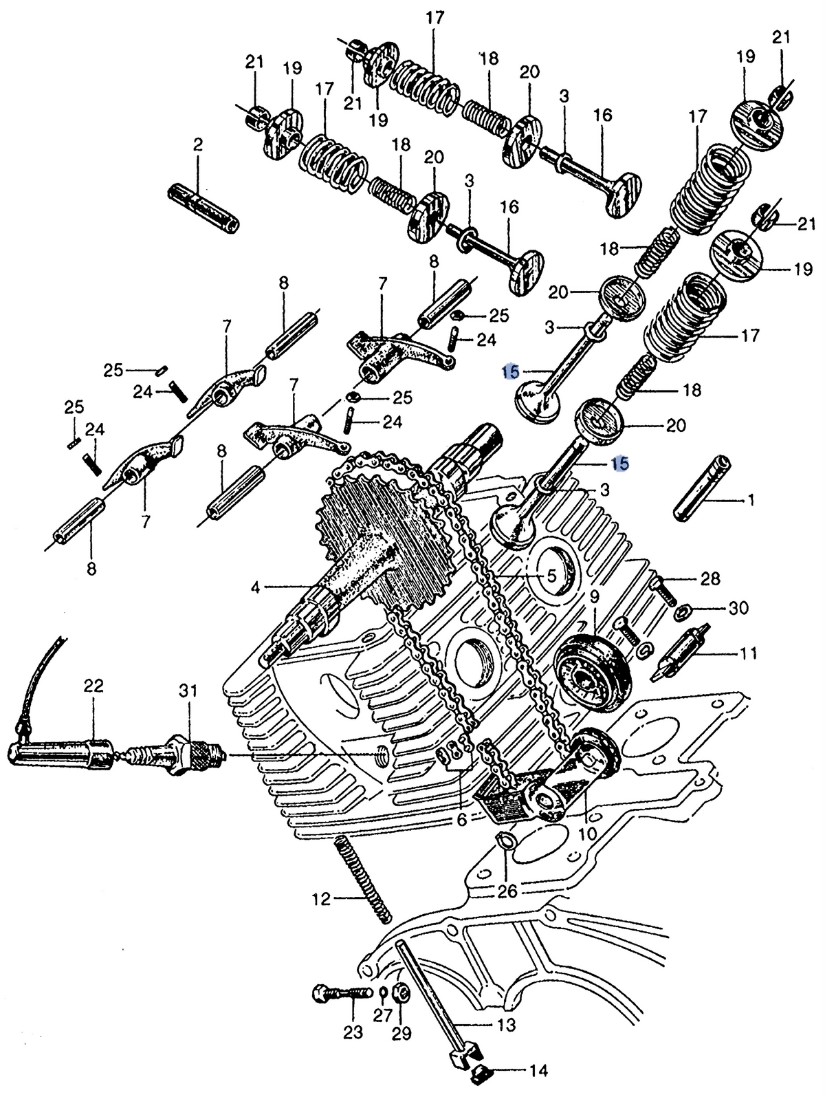 Honda OEM part 14711-216-000