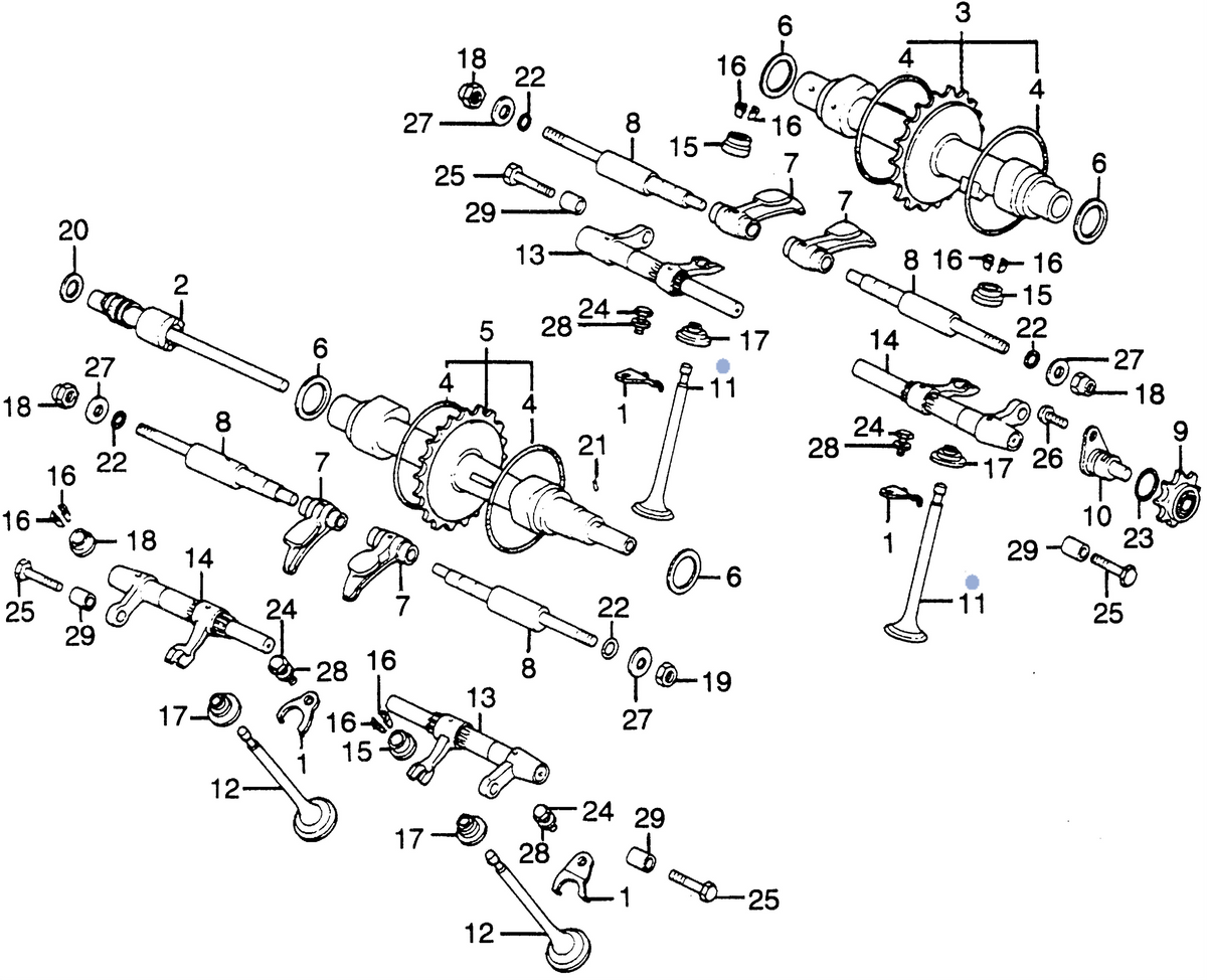 Honda OEM part 14711-292-000