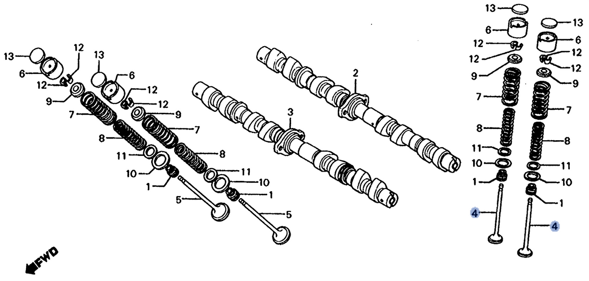 Honda OEM part 14711-438-000