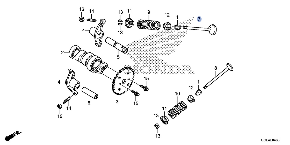 Honda OEM part 14711-GFC-900