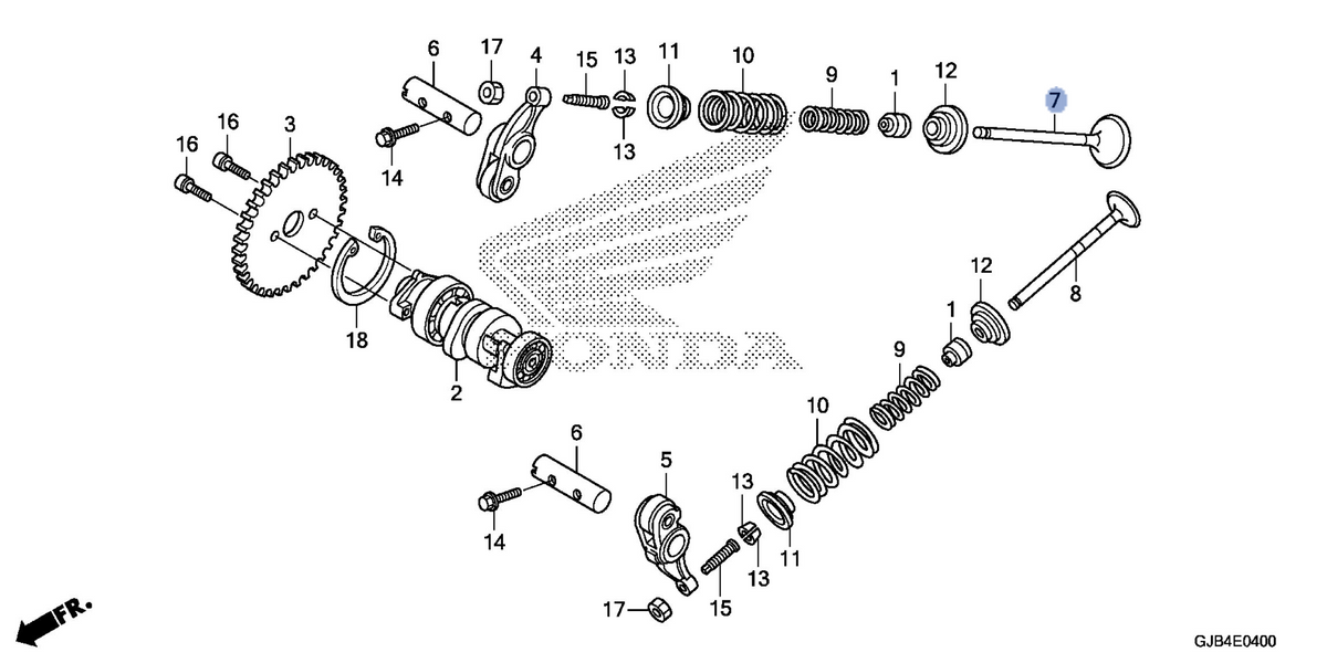 Honda OEM part 14711-GGZ-J00