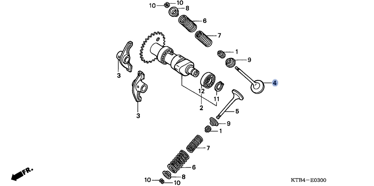 Honda OEM part 14711-KAB-010