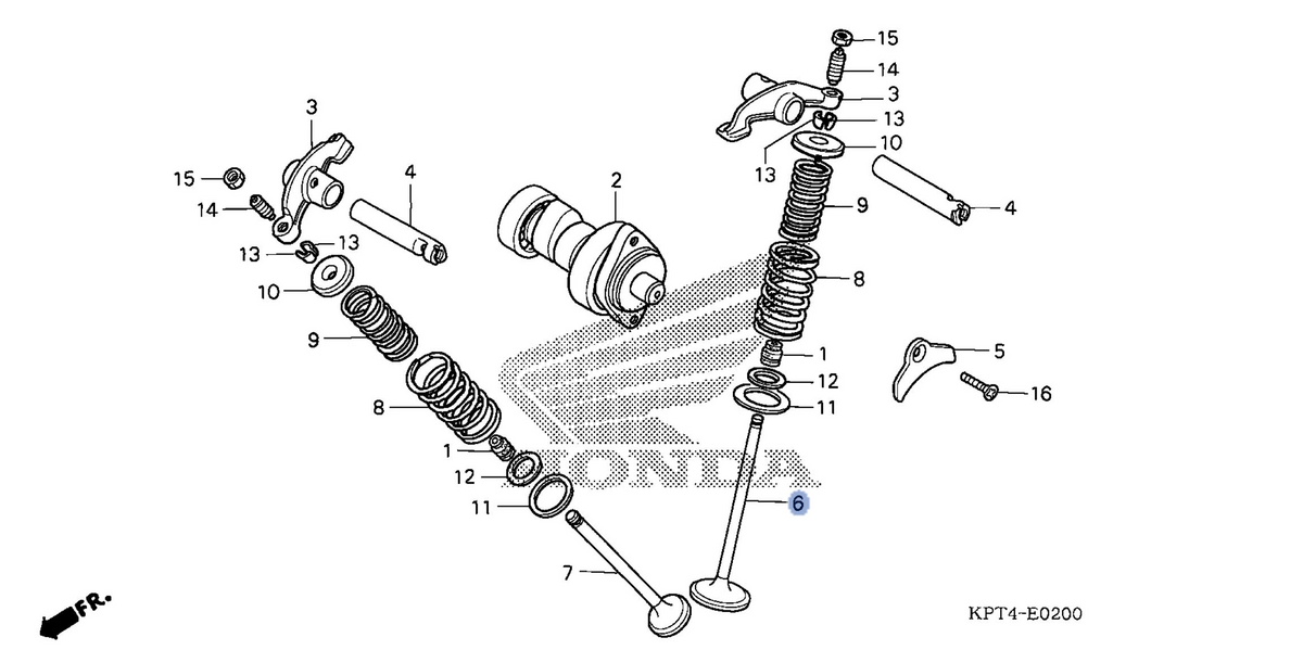 Honda OEM part 14711-KBB-900