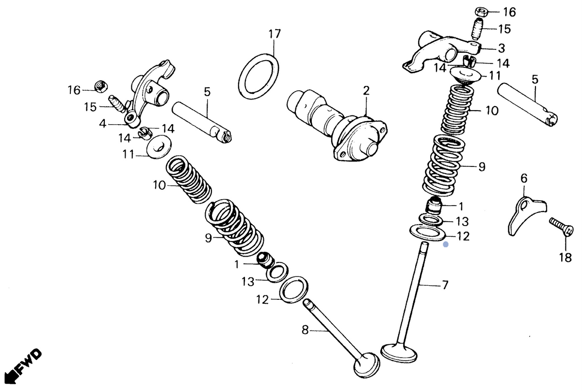 Honda OEM part 14711-KJ2-000