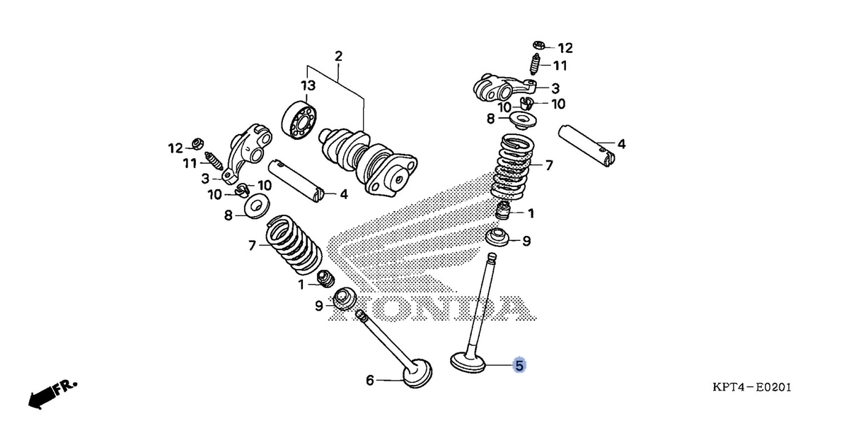 Honda OEM part 14711-KRM-840