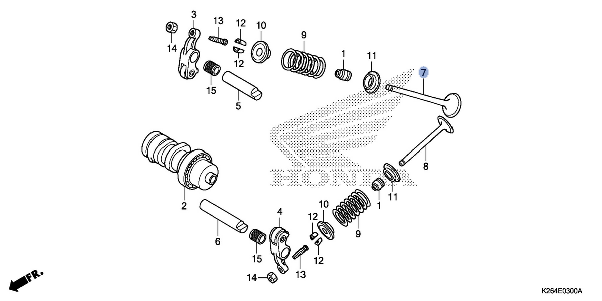Honda OEM part 14711-KYZ-900