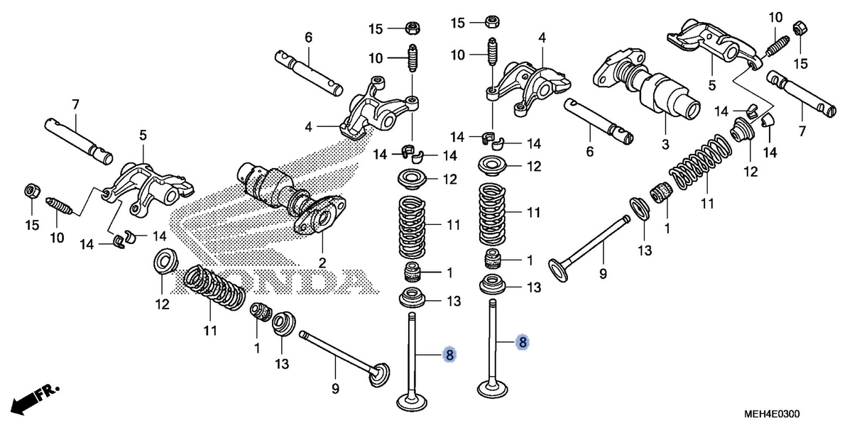 Honda OEM part 14711-MEW-920