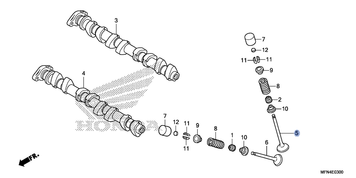 Honda OEM part 14711-MFA-D00