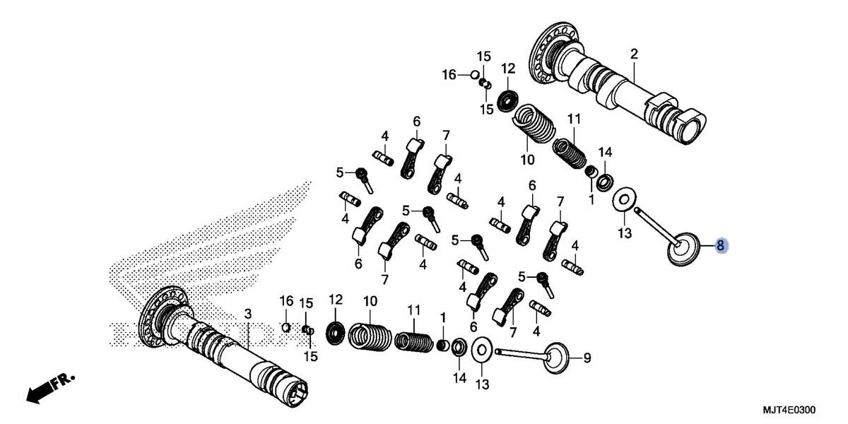 Honda OEM part 14711-MJT-E01