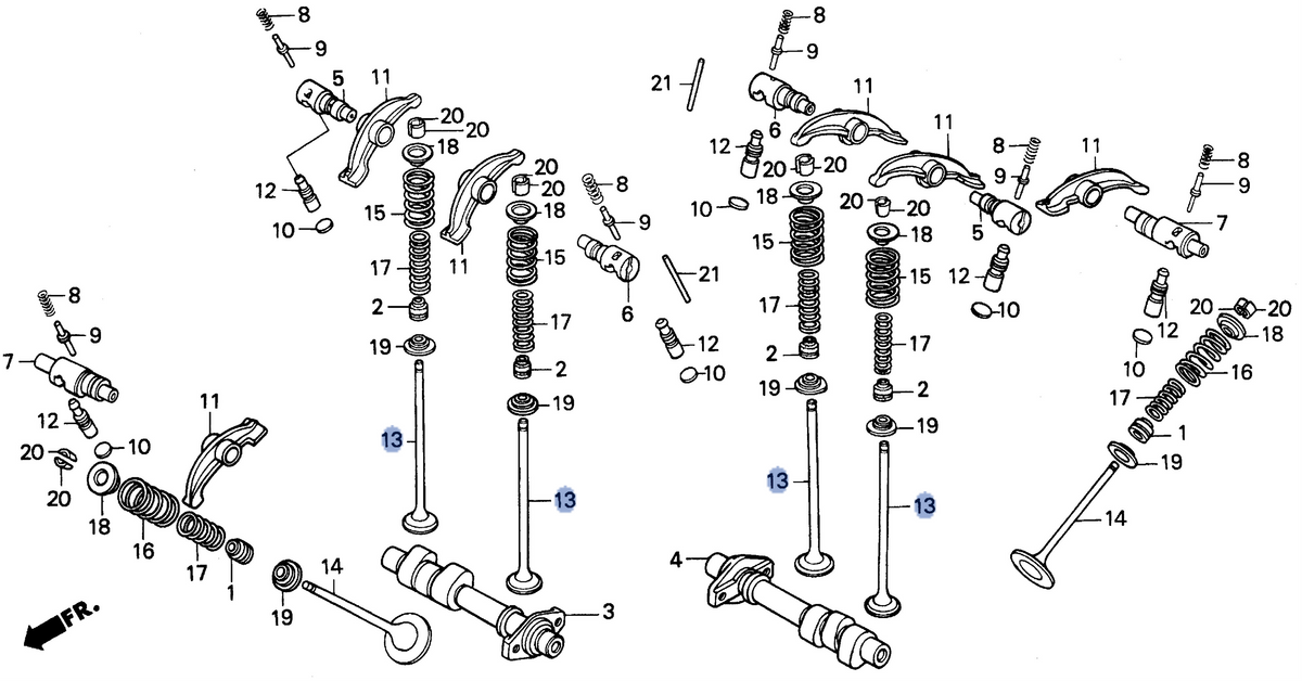 Honda OEM part 14711-MR5-670