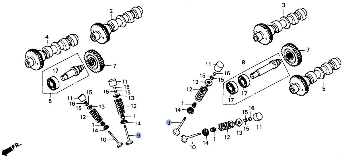 Honda OEM part 14711-MT4-000