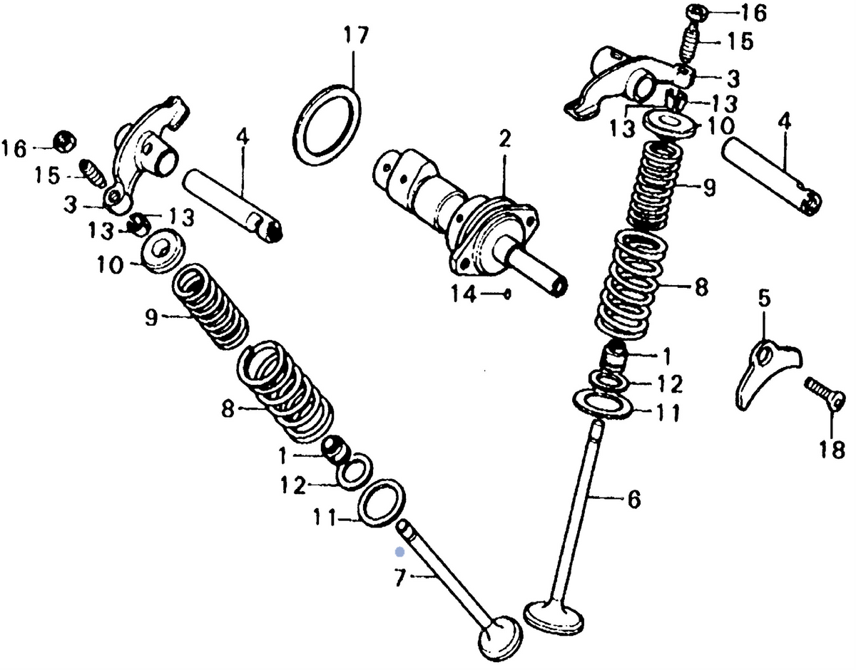 Honda OEM part 14721-365-000