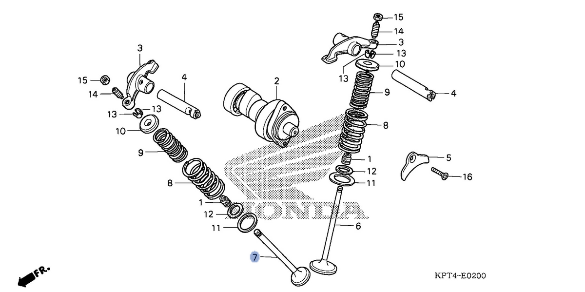 Honda OEM part 14721-KBB-900