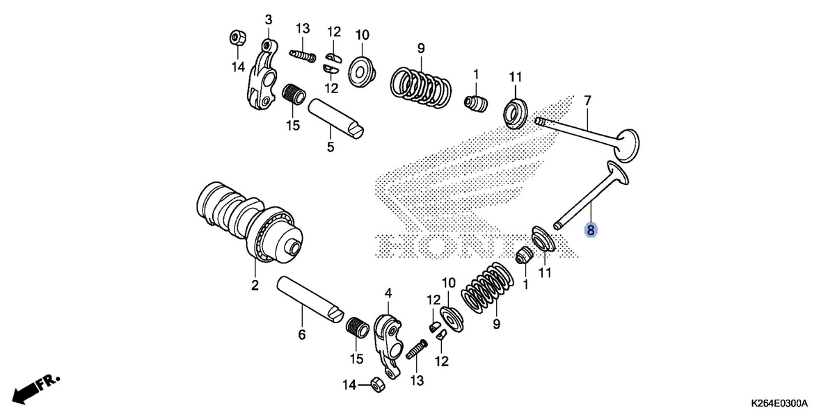 Honda OEM part 14721-KPH-880
