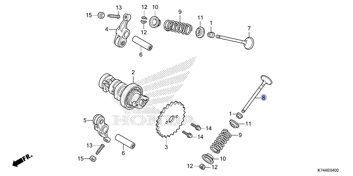 Honda OEM part 14721-KVY-900